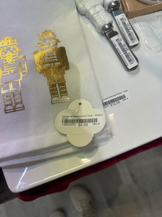 Nutcracker hand towel