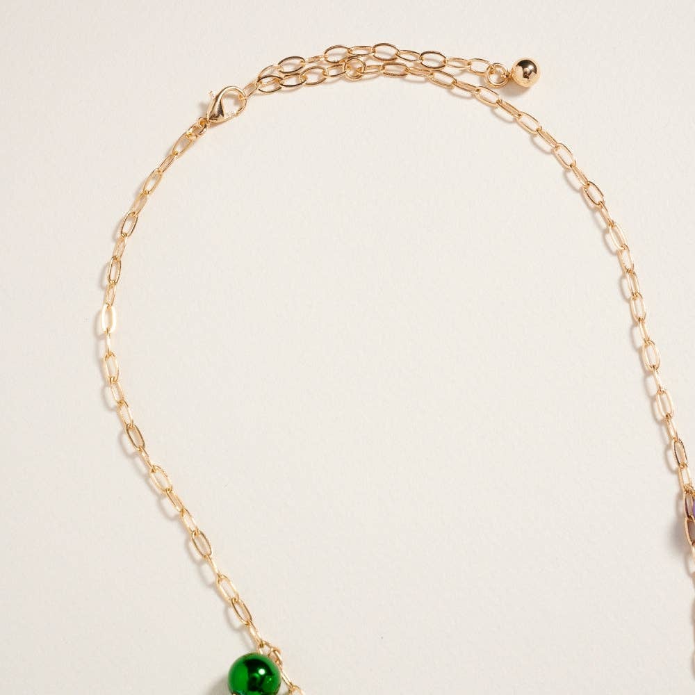 Mardi Gras Mambo Charm Necklace