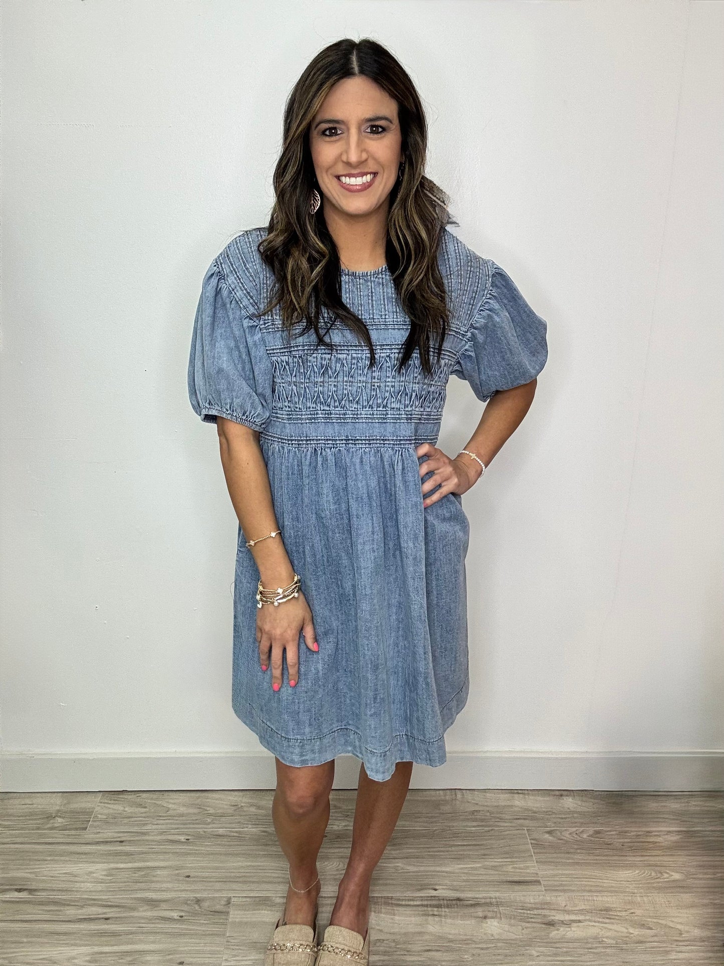 Blue Jean Baby Dress