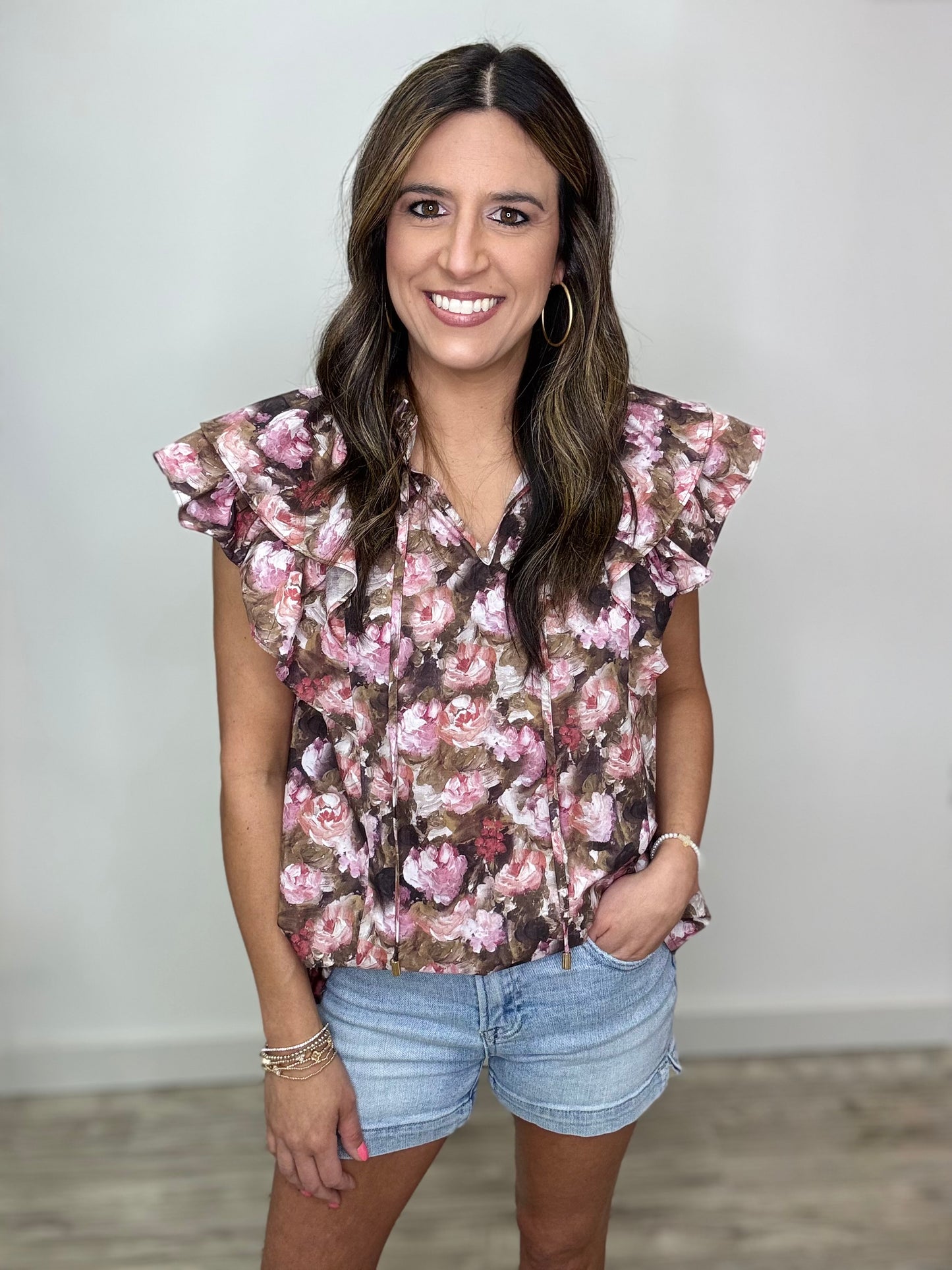 Morning Mauve Top