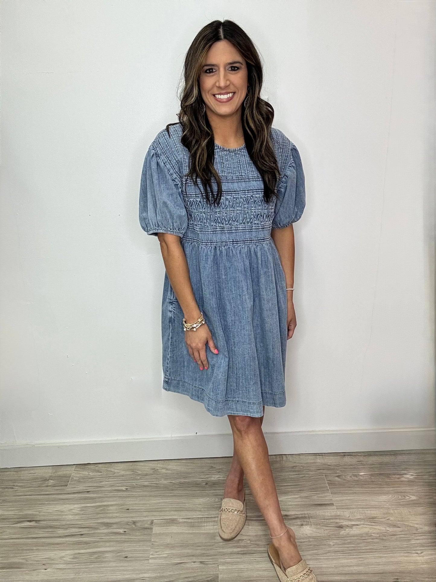 Blue Jean Baby Dress