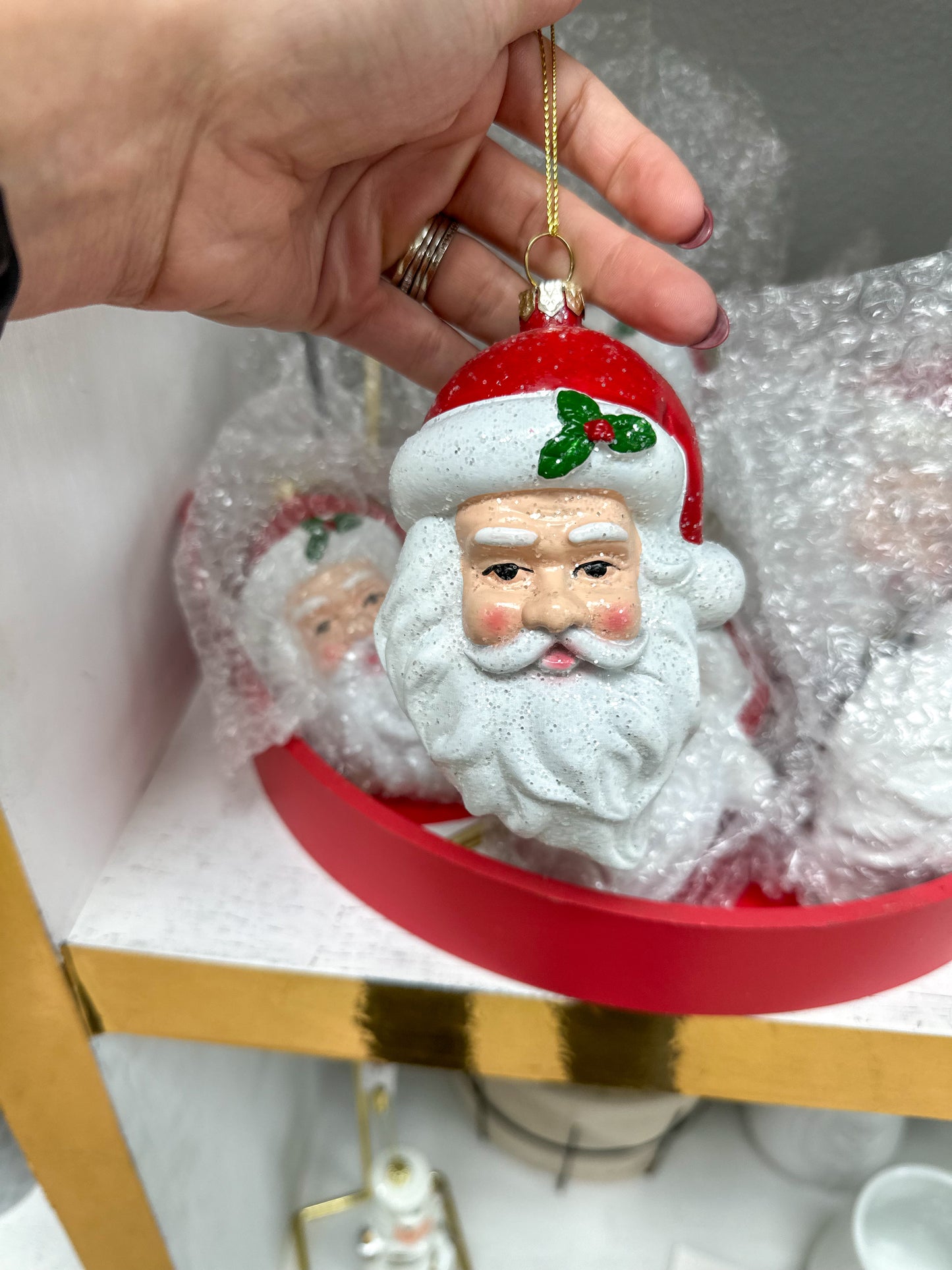 Santa Ornament