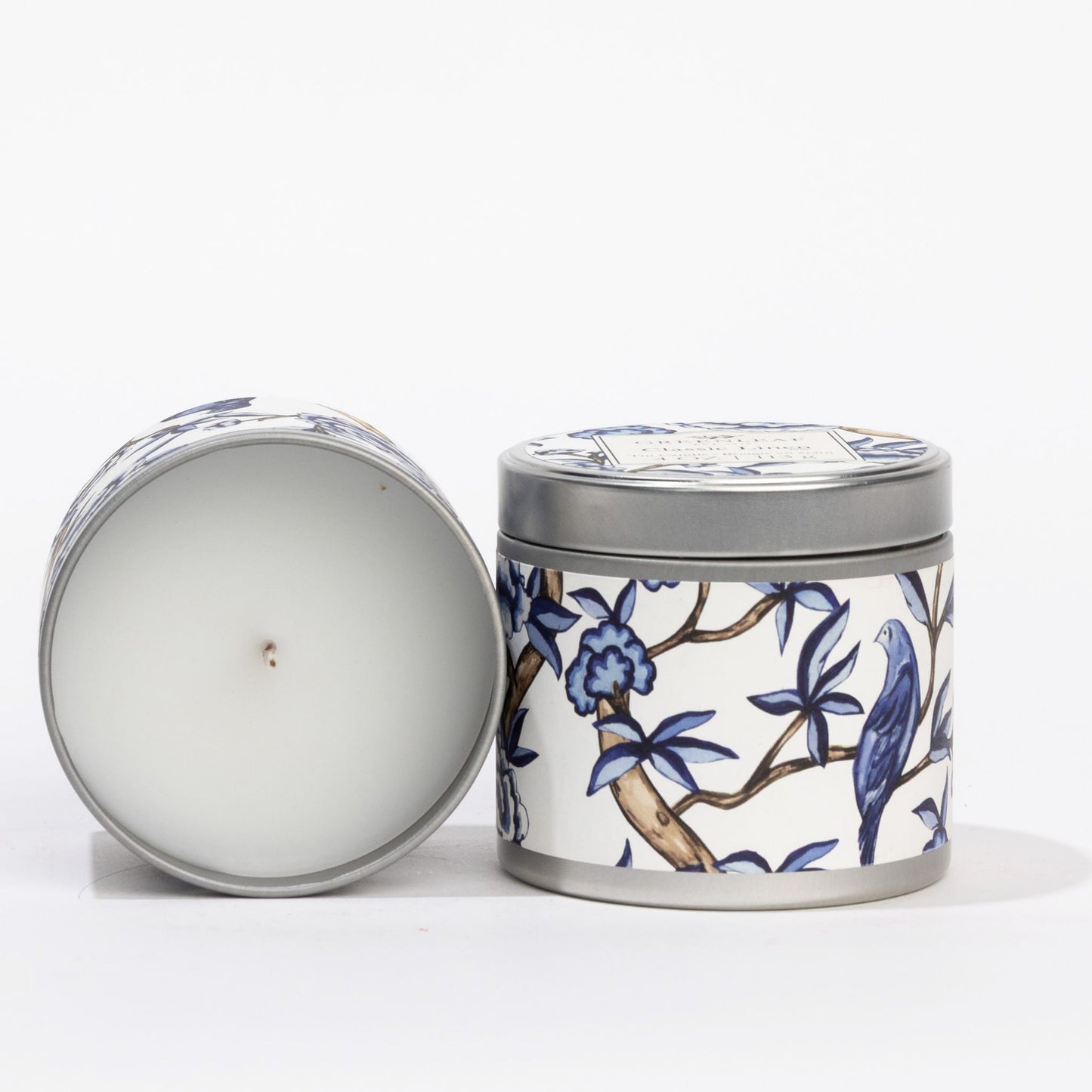 Classic Linen Tin Candle