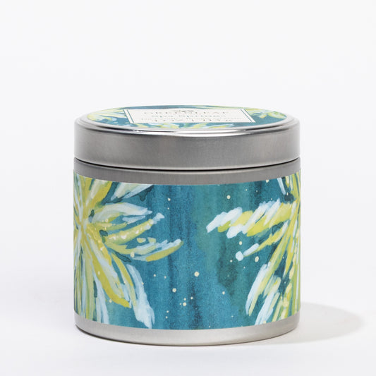 Spa Springs Tin Candle