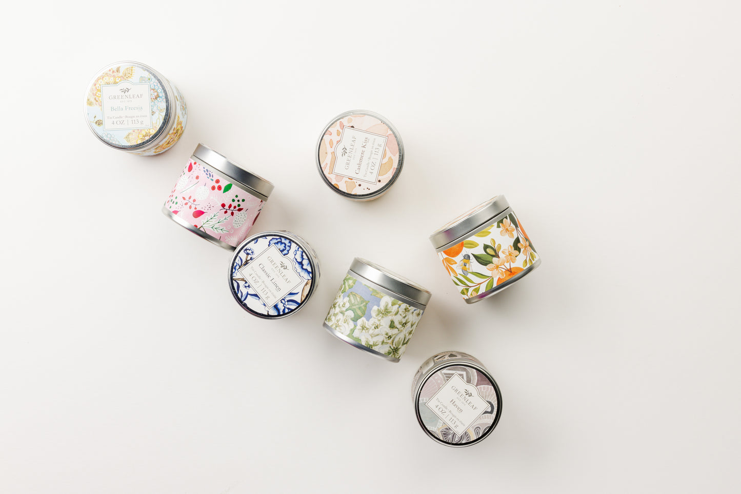 Orange & Honey Tin Candle