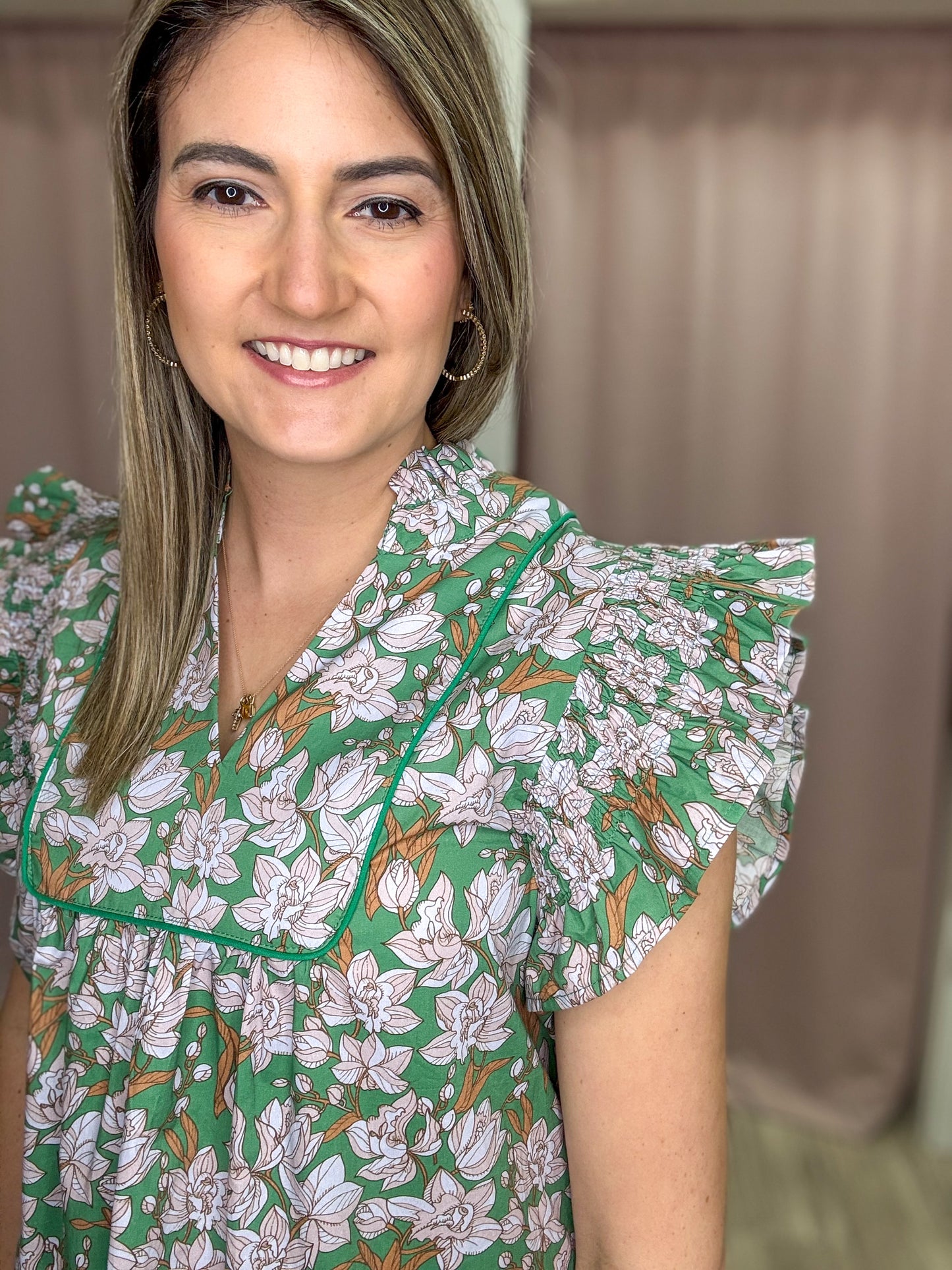 Spring Floral Top