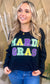 Mardi Gras Sequin Long Sleeve Tee