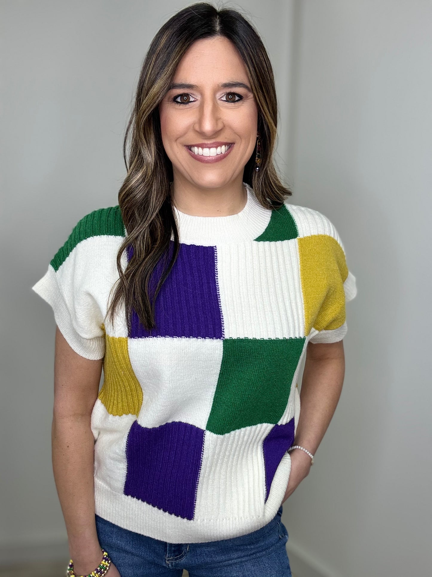 Parade Ready Sweater Top