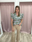 Spring Floral Top