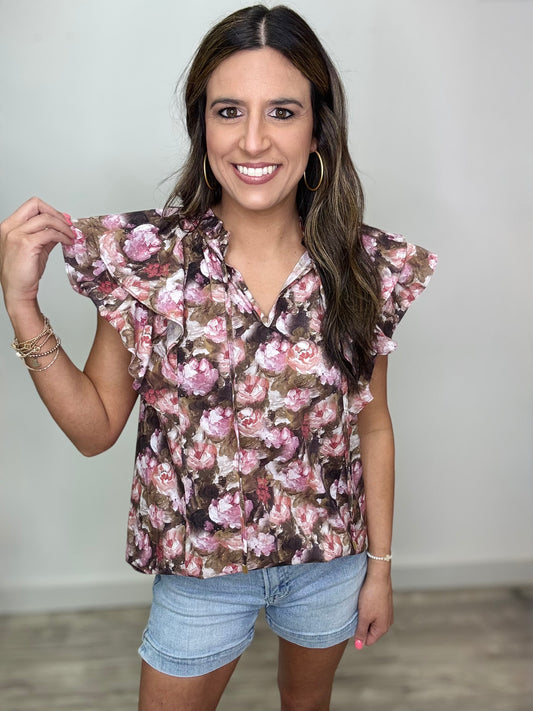 Morning Mauve Top