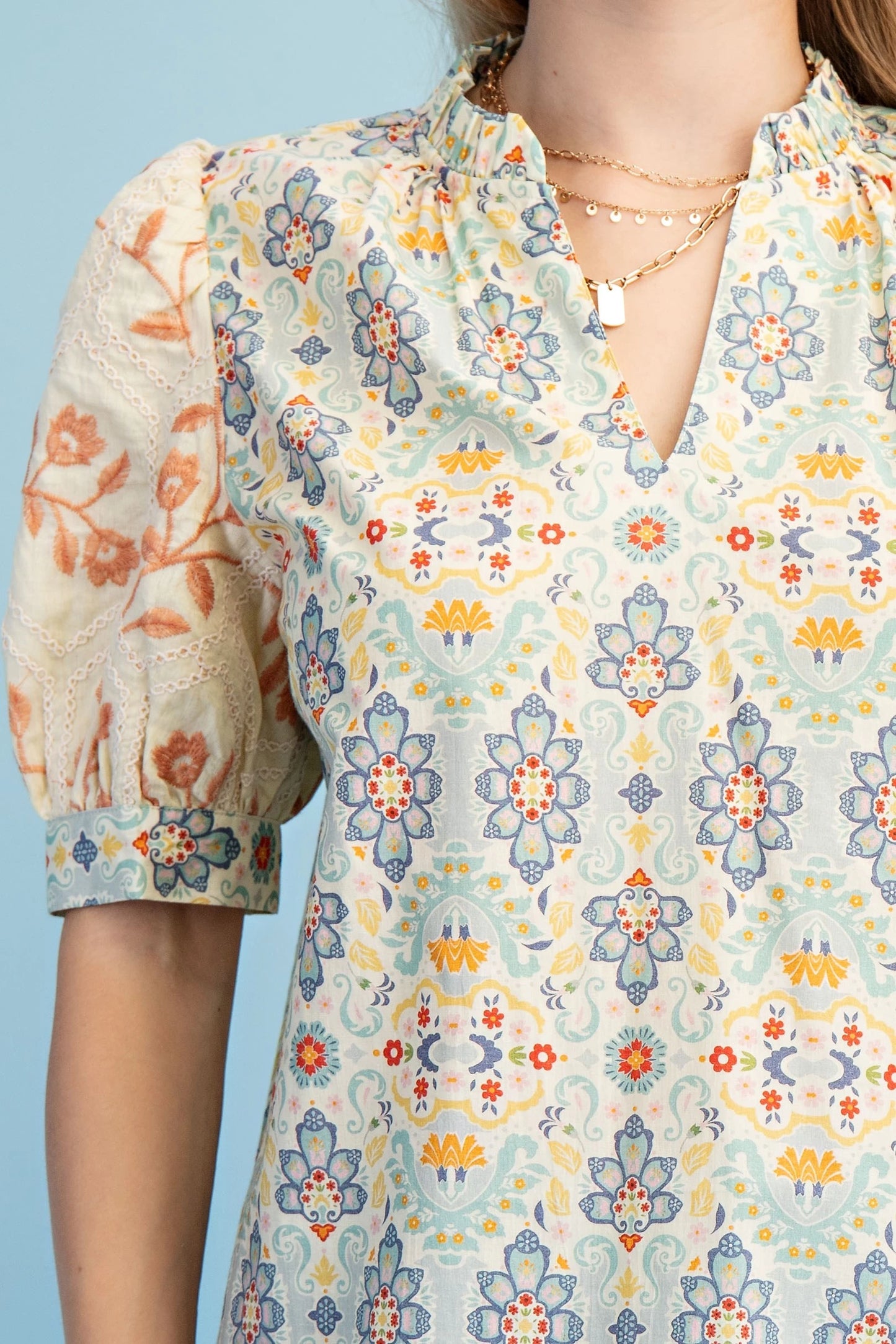Autumn Bloom Top