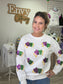 Mardi Gras Mask Sweatshirt