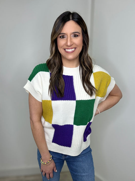 Parade Ready Sweater Top