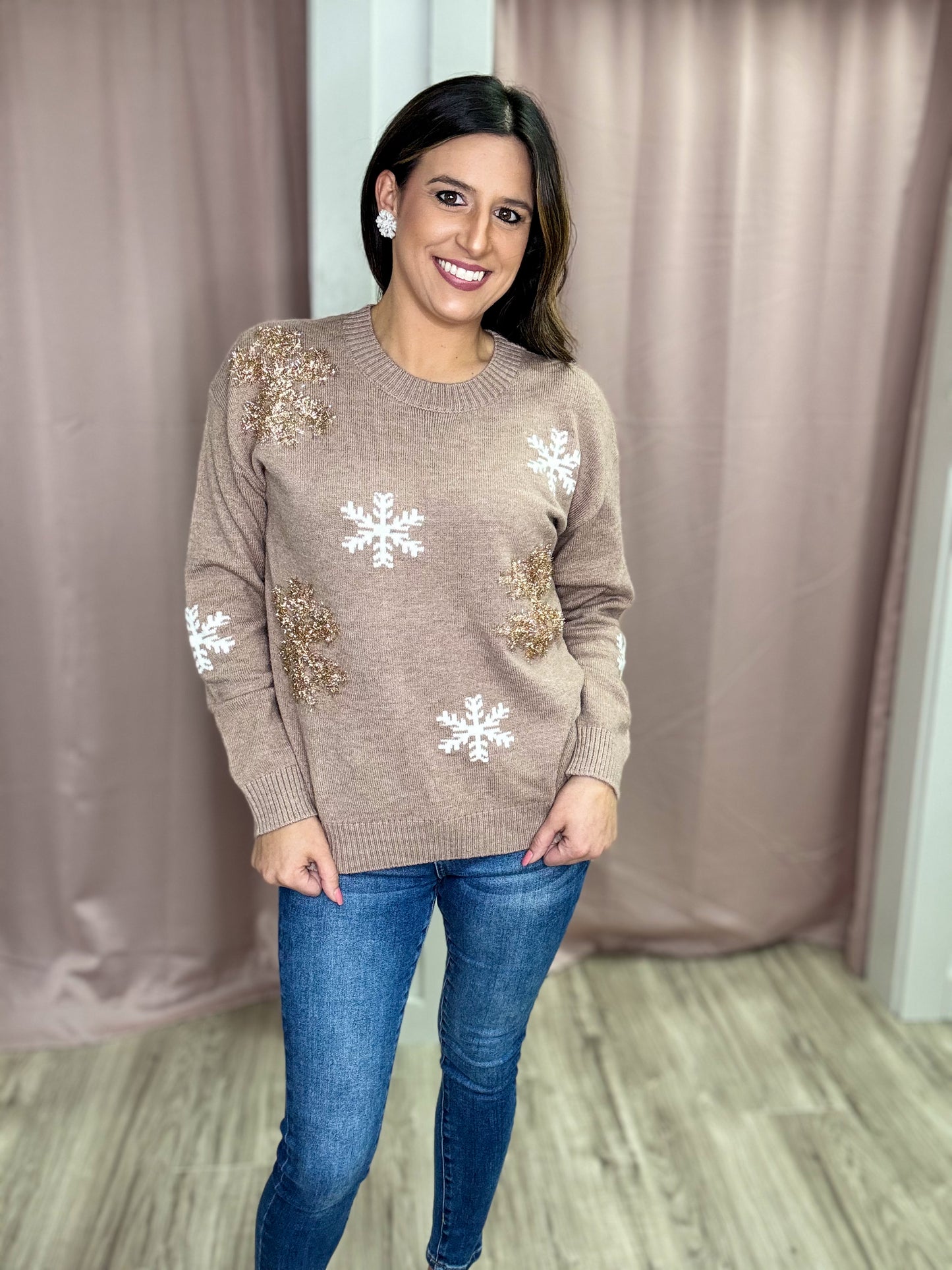 Snowflake Season Sweater