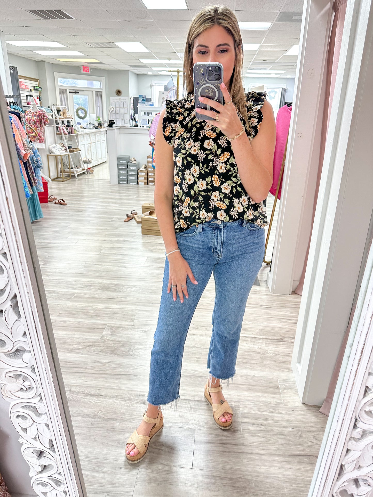 Multi Floral Top