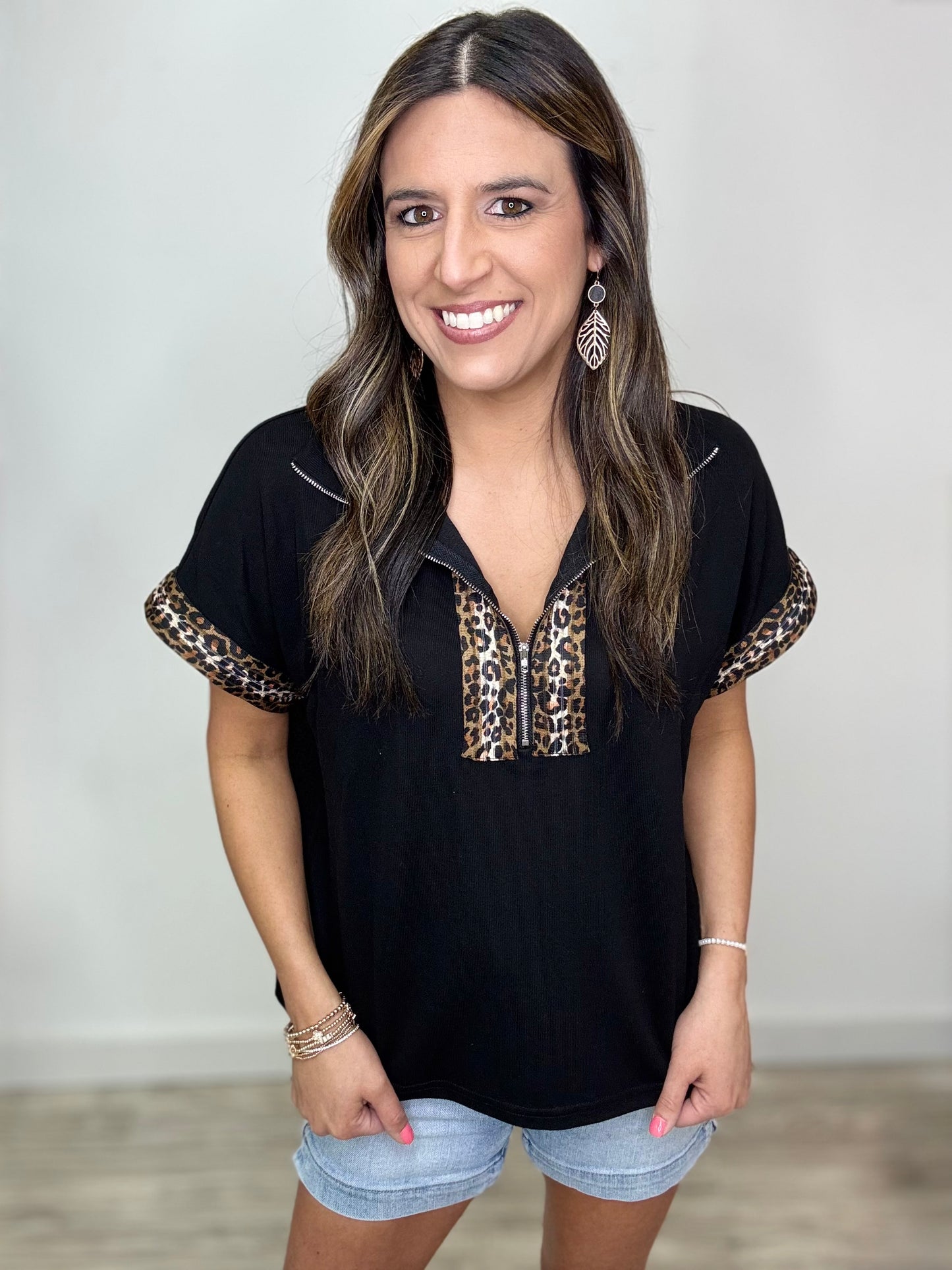 Loving Leopard Top