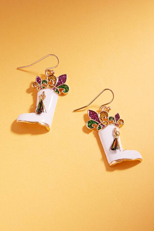MG Boot Earrings
