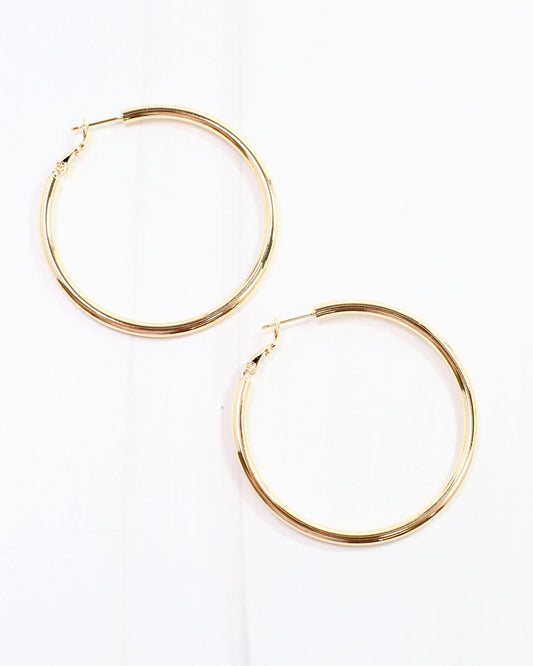 Lucille Hoop Shiny Gold