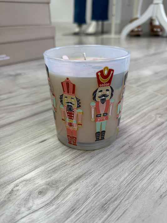 Sweet Grace Nutcracker Candle