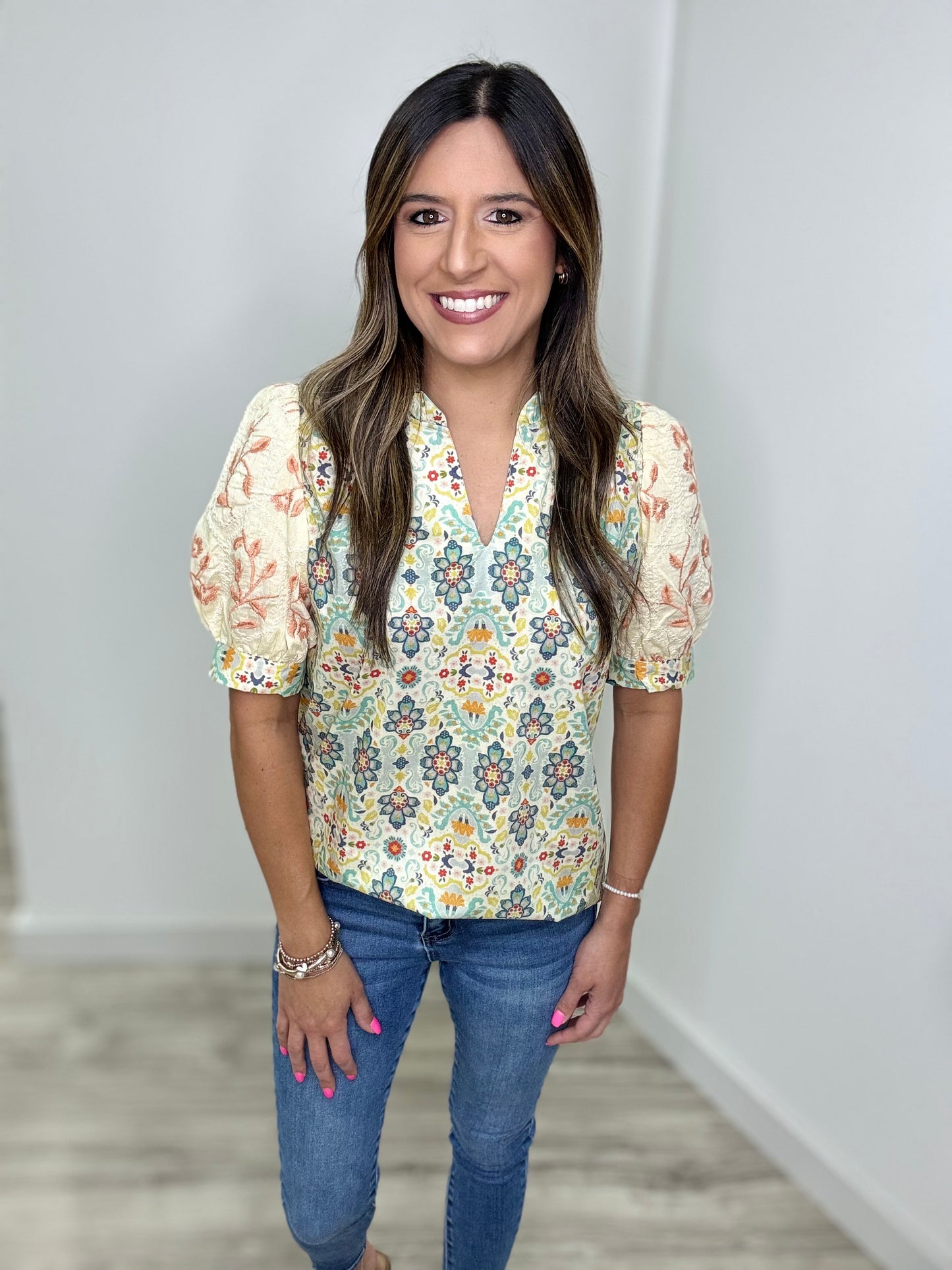 Autumn Bloom Top