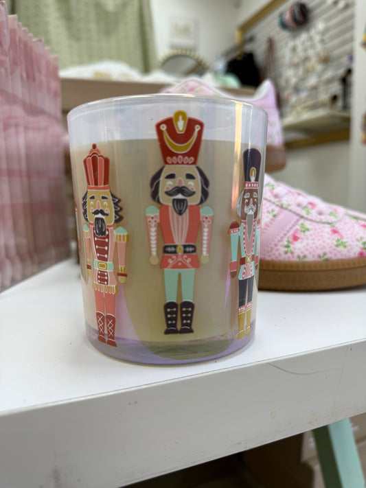 Sweet Grace Nutcracker Candle