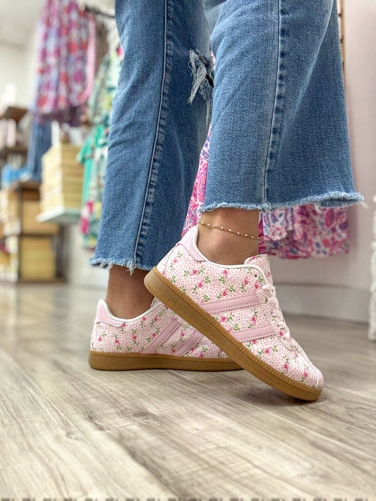 Faye Floral Sneaker