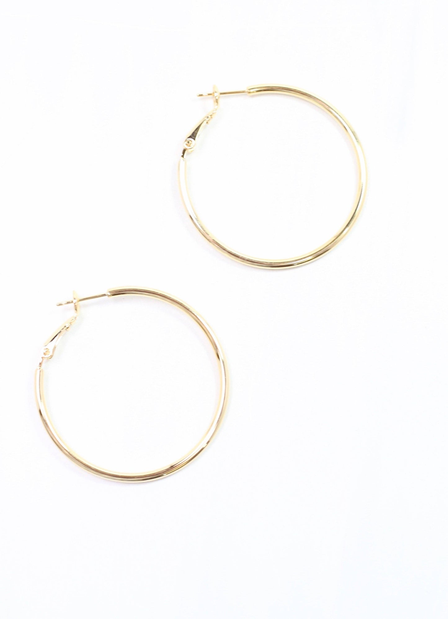 Renee Hoop Shiny Gold