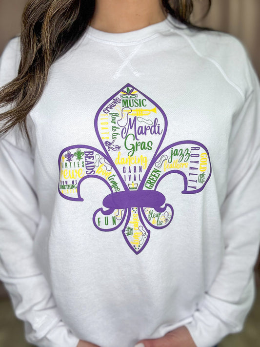 MG Fleur De Lis Sweatshirt