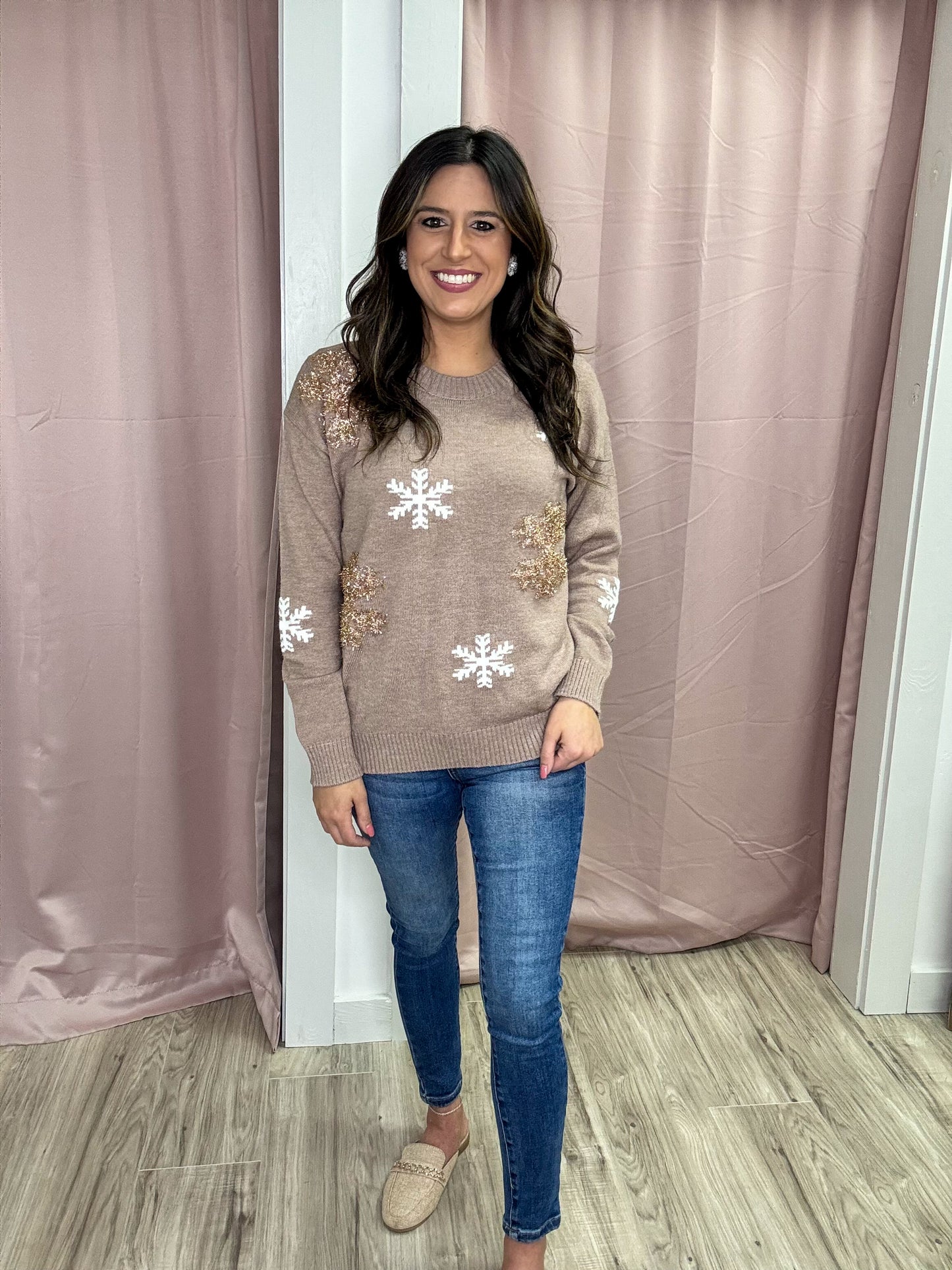 Snowflake Season Sweater