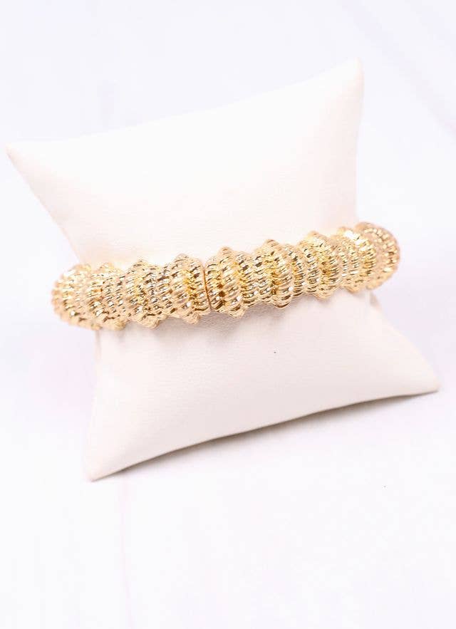 Sully Gold Stretch Bracelet