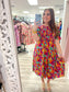 Full Of Color Midi Dress