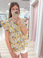 Spring Floral Top