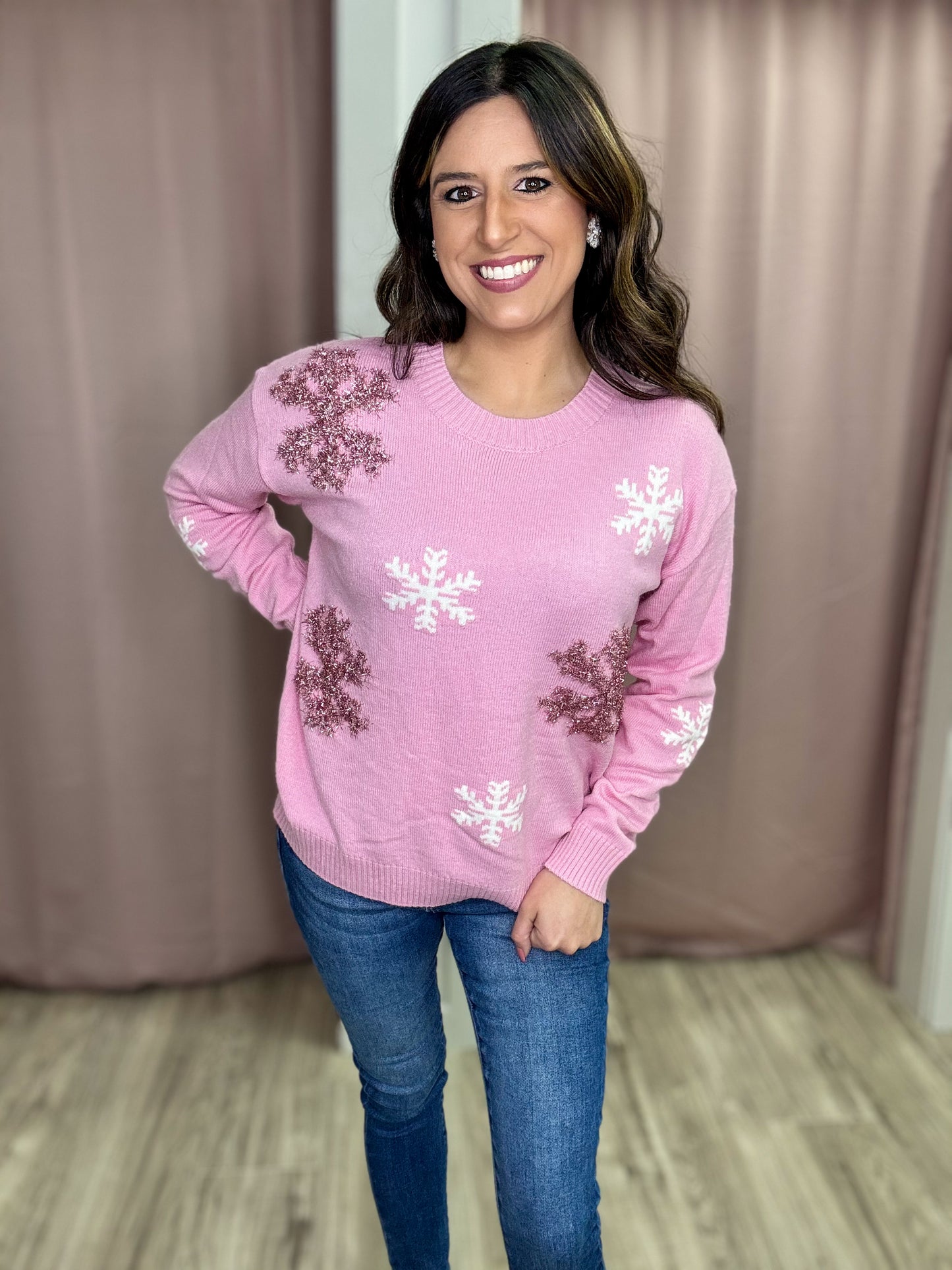 Snowflake Season Sweater