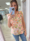Sunset Bloom Top