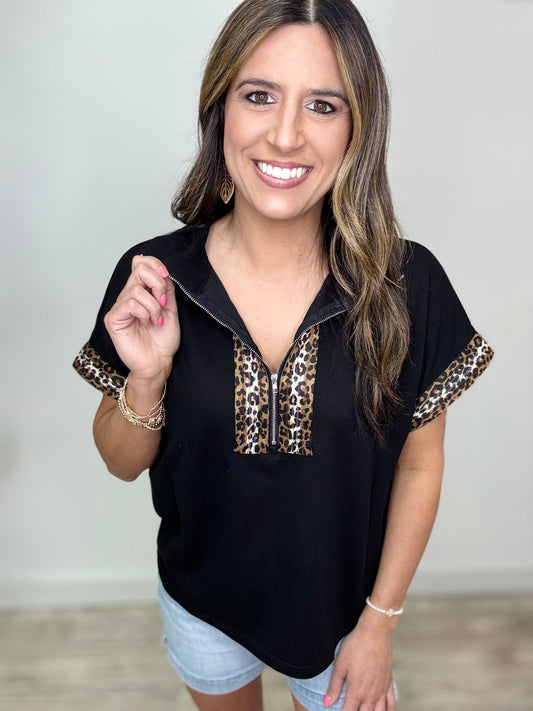 Loving Leopard Top