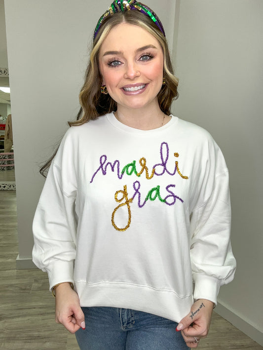 Mardi Gras Sweatshirt