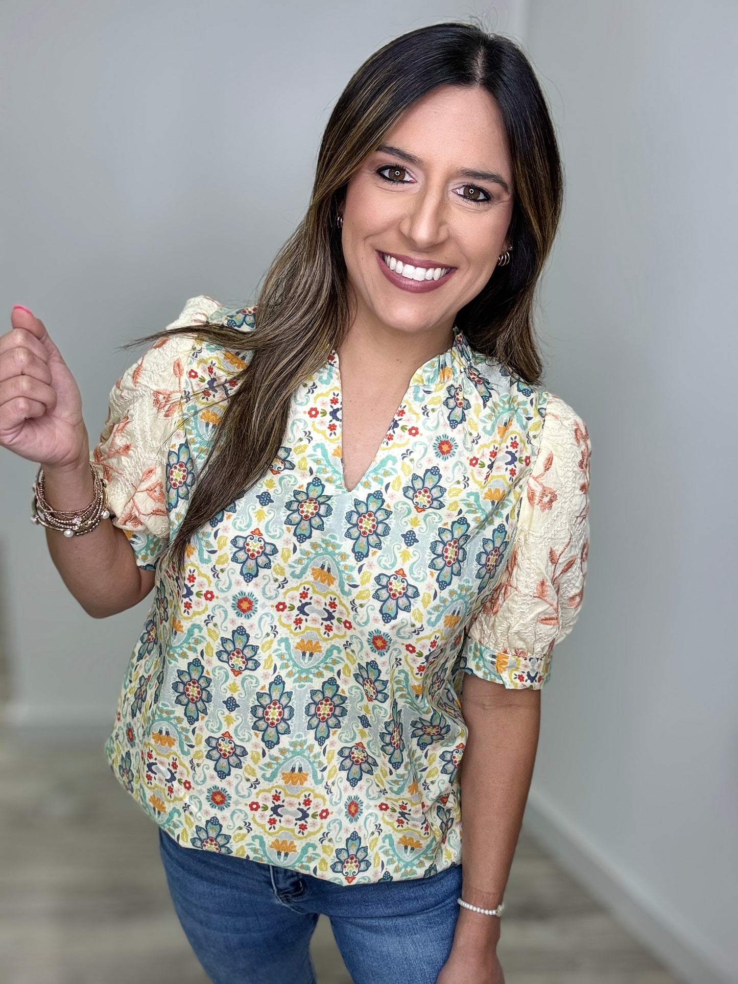 Autumn Bloom Top
