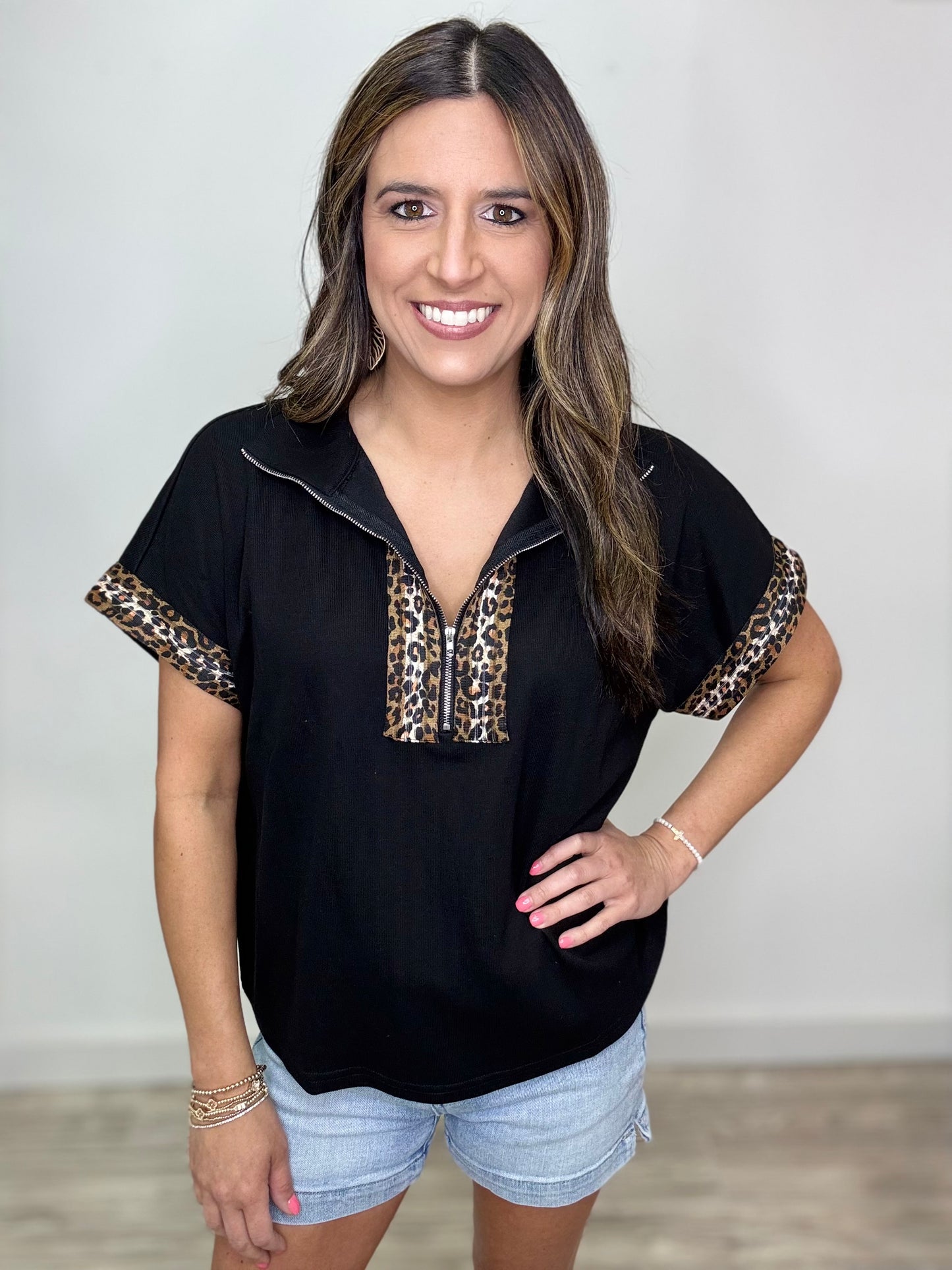 Loving Leopard Top