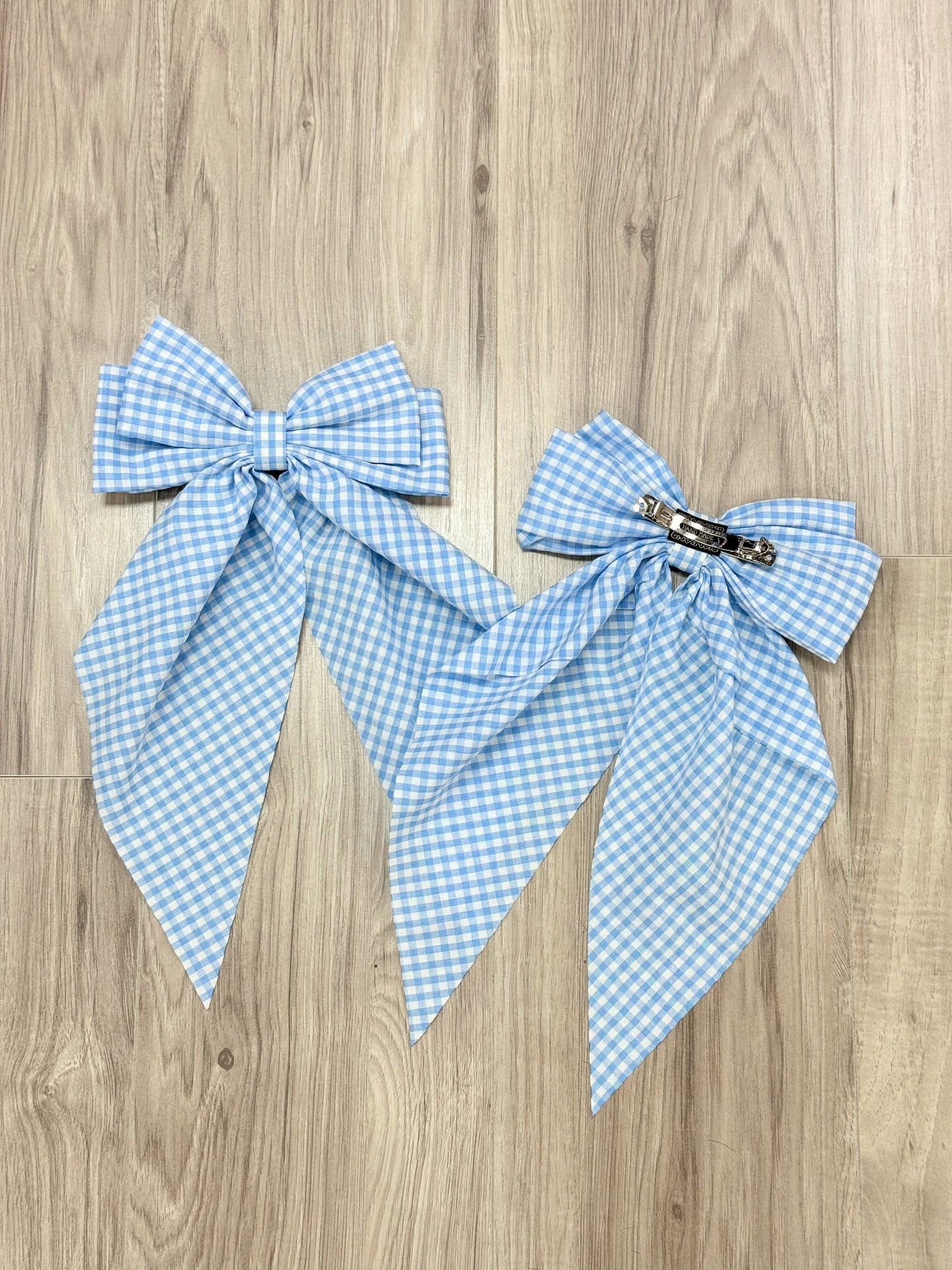 Plaid Hair Bows