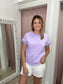 Lavender Look Top