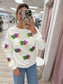 Mardi Gras Mask Sweatshirt
