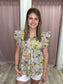 Spring Floral Top