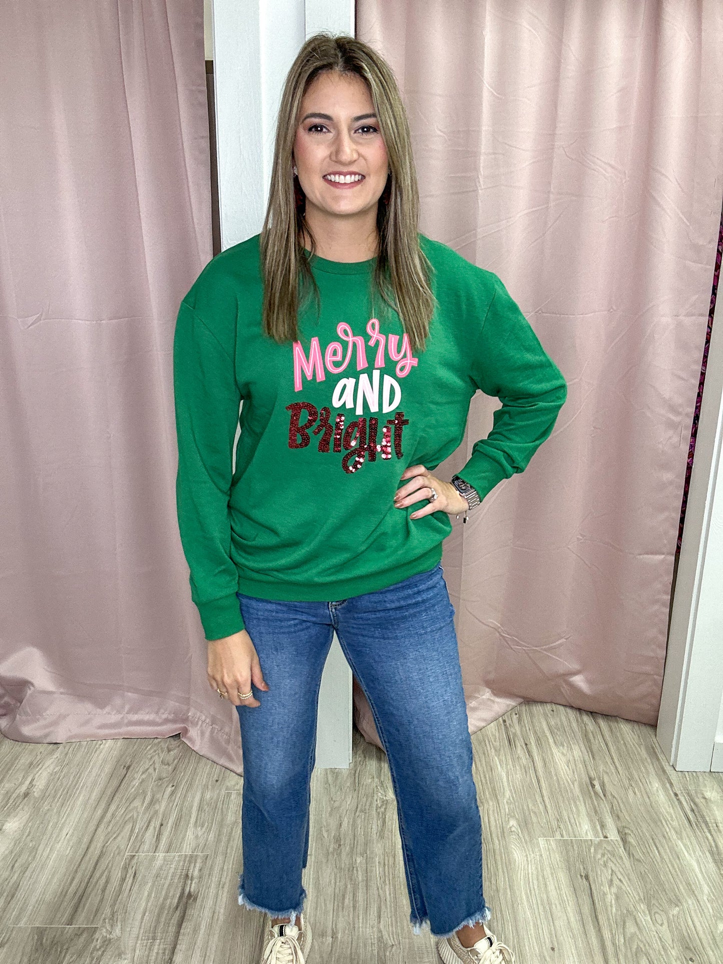 Merry & Bright Sweatshirt