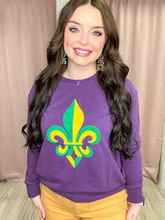 Fleur De Lis Sweatshirt