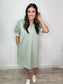 Of Course Olive Dress