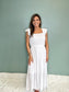 White Midi Dress