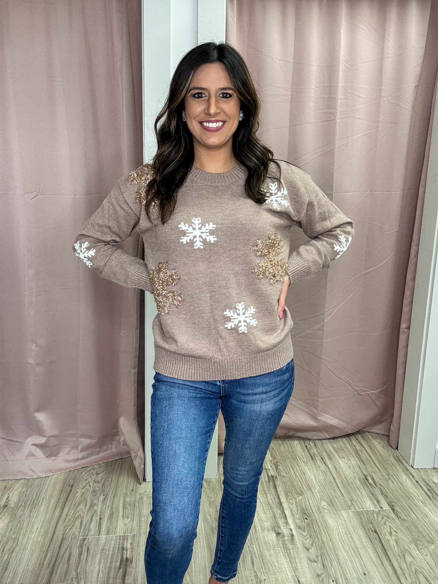 Snowflake Season Sweater