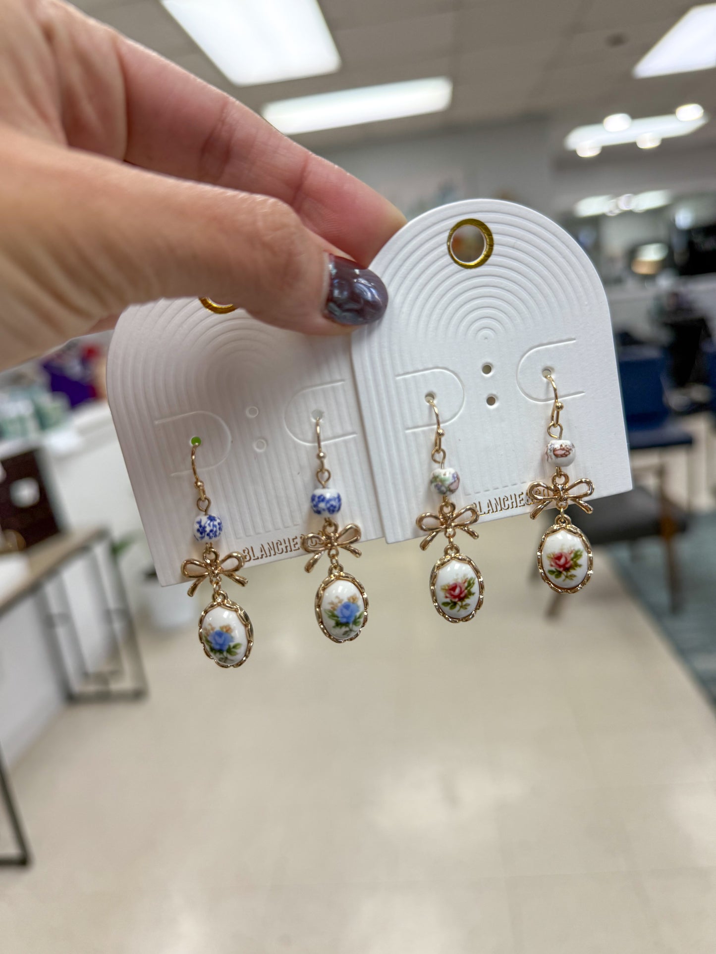 Bow in the Middle Earrings