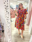 Full Of Color Midi Dress