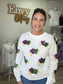Mardi Gras Mask Sweatshirt